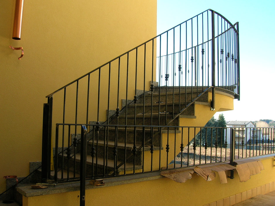 Scale per esterno in ferro